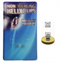 Faux Piercing Helix Cristal Argent 925