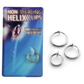 Faux Piercing Helix Anneau Acier