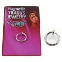 Faux Piercing Tragus Anneau Acier