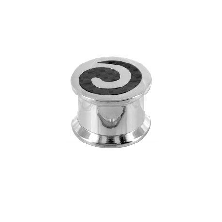 Piercing Plug Acier Spiral Carbone