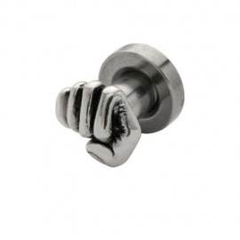 Piercing Plug Acier Poing