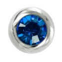 Boule de Piercing Cristal 