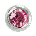 Boule de Piercing Cristal 