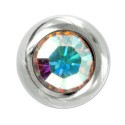 Boule de Piercing Cristal 