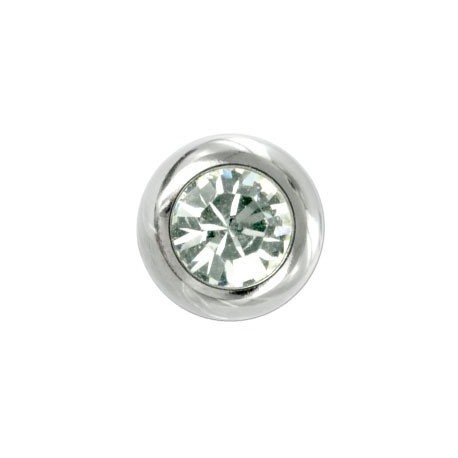 Boule de Piercing Cristal 