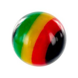 Boule Piercing Couleurs Jamaïque