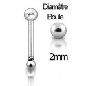 Piercing Nez Boule Argent 925