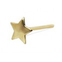 Piercing Nez Etoile Paqué Or 750/000