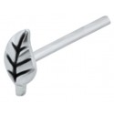 Nez petite feuille argent 925