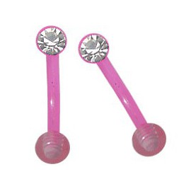 Piercing Arcade Boule Cristal Bioflex