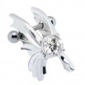 Piercing Helix Acier Superbe Papillon