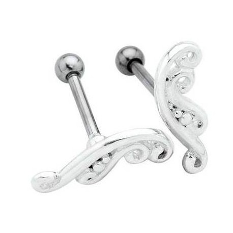 Piercing Helix Acier Vague