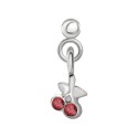 Piercing Tragus Petite Cerise Pendante Argent 925