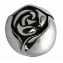 Piercing Langue Acier Boule Fleur