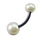 Piercing Nombril Boule Perle Bioflex