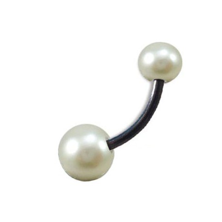 Piercing Nombril Boule Perle Bioflex