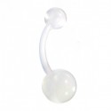 Piercing Nombril Boule Bioflex