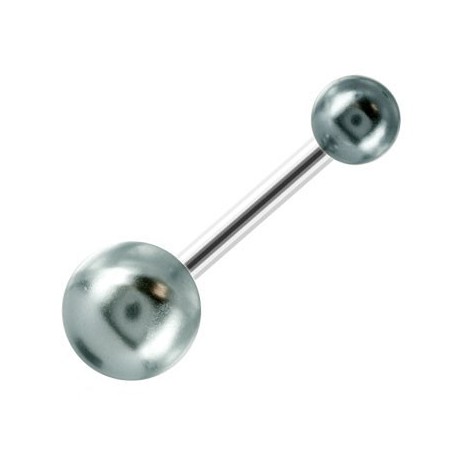 Piercing Nombril Titane G23 Boule Perle Foncé