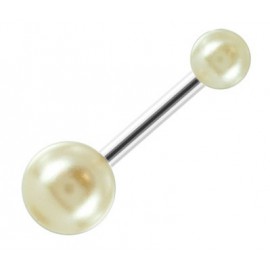 Piercing Nombril Boule Perle Acier