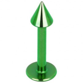 Labret titane G23 pic vert