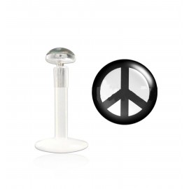 Labret Bioflex Motif Pis and Love