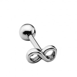 Tragus acier infini