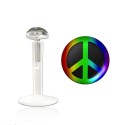 Labret bioflex motif pis and love couleur