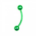 Arcade acier boule verte