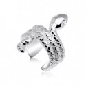 Bague d'oreille serpent argent 925