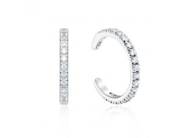 Bague d'oreille helix multi pierre cristal argent 925