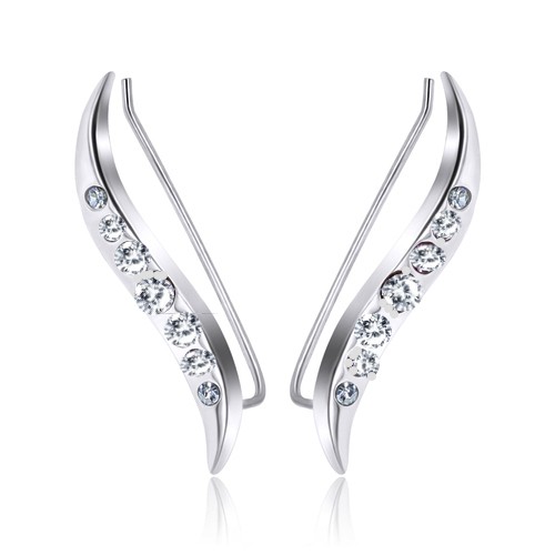 Chemin d'oreille design unique argent 925